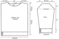 Pullover mit Zopfmuster stricken Pullover mit Zopfmuster stricken