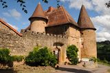 Ein Schloss im Burgund