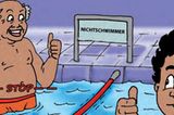 "Nichtschwimmer müssen im Nichtschwimmer-Bereich bleiben"