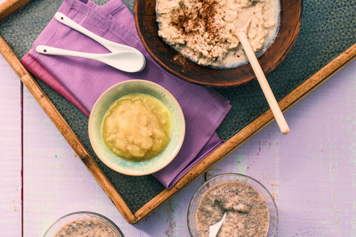 Veganer Reispudding aus Blumenkohl für Low Carb-Genuss