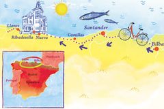 Radeln in Nordspanien: Immer an der Küste entlang Radeln in Nordspanien: Immer an der Küste entlang