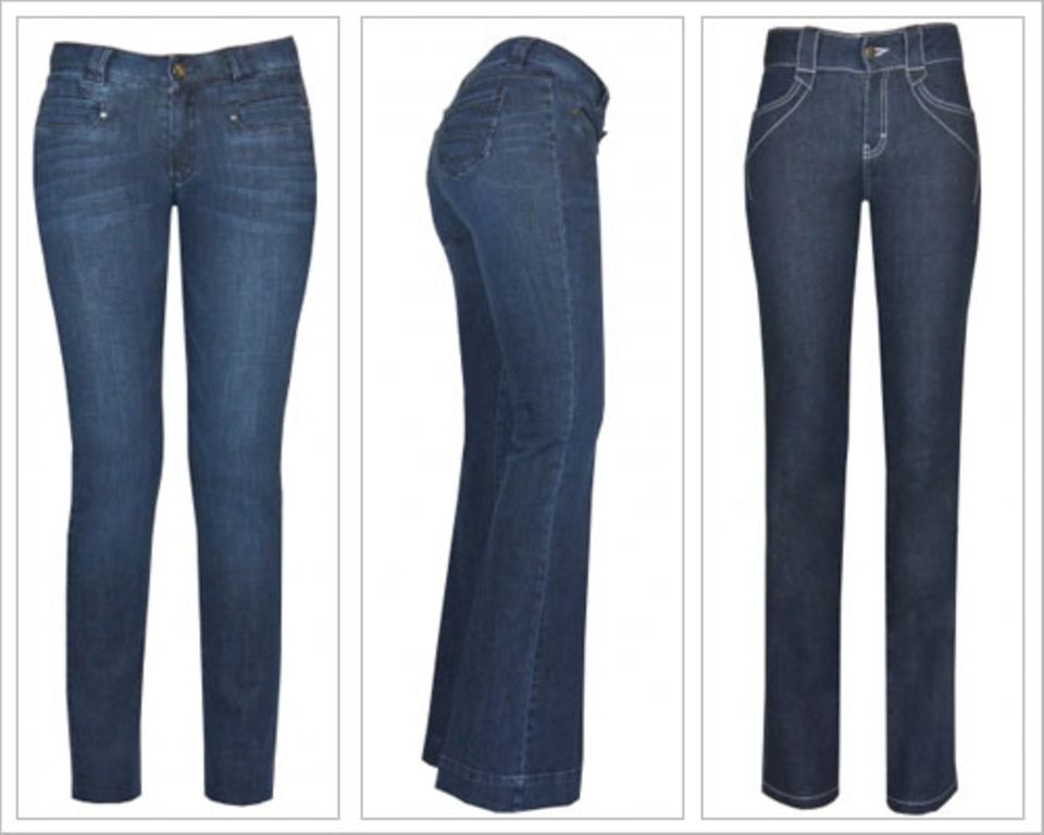 Die Jeans von Sey Organic werden in der Türkei unter fairen Bedingungen und mit Bio-Baumwolle hergestellt. Sämtliche Passformen von Bootcut über gerades Bein bis hin zur Röhre gibt es auch online.
