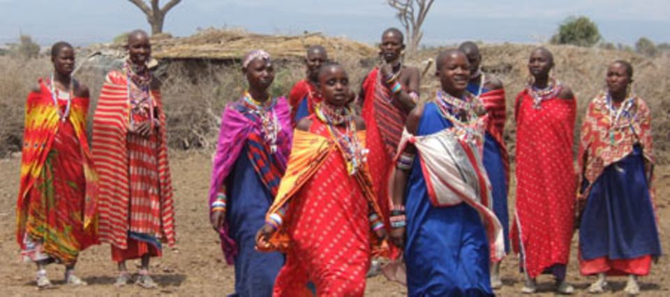 Die Massai: Einer der vielen Volksstämme in Kenia.