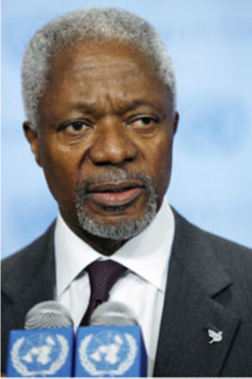 Der EX-UN-Generalsekretär Kofi Annan vermittelt in dem Konflikt.
