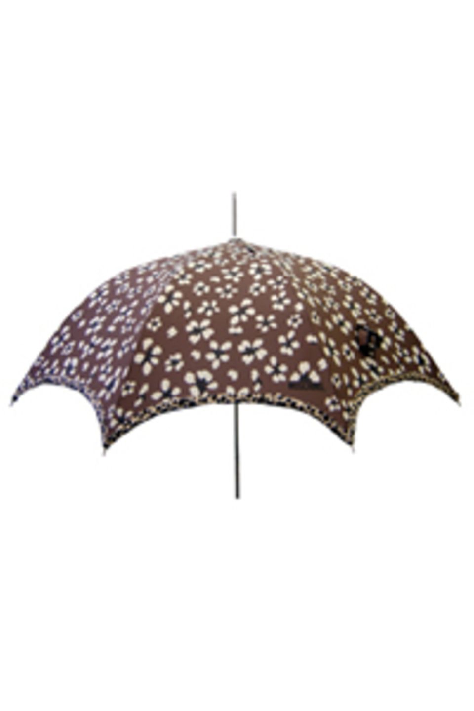Regenschirm mit Leoparden-Muster von Moschino, um 85 Euro. Zu Bestellen über www.regenschirme.de