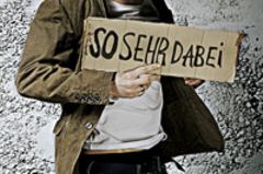So sehr bei der Sache: Clueso So sehr bei der Sache: Clueso