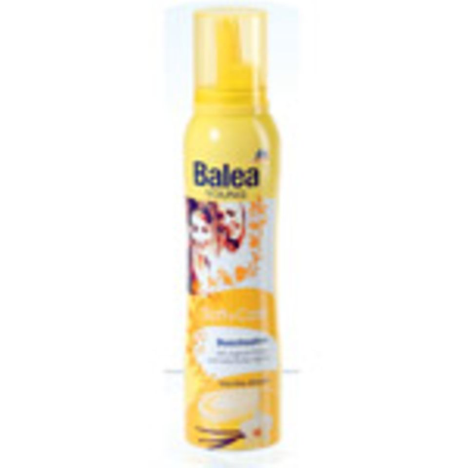 Duschsahne mit Vanille-Duft von Balea, um 2 Euro. Duschsahne mit Vanille-Duft von Balea, um 2 Euro.