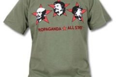 Geballte politische Botschaft: Che Guevara, Lenin und Mao auf einem Shirt vereint. Zu haben für ca. 16 Euro bei www.shirt66.de Geballte politische Botschaft: Che Guevara, Lenin und Mao auf einem Shirt vereint. Zu haben für ca. 16 Euro bei www.shirt66.de
