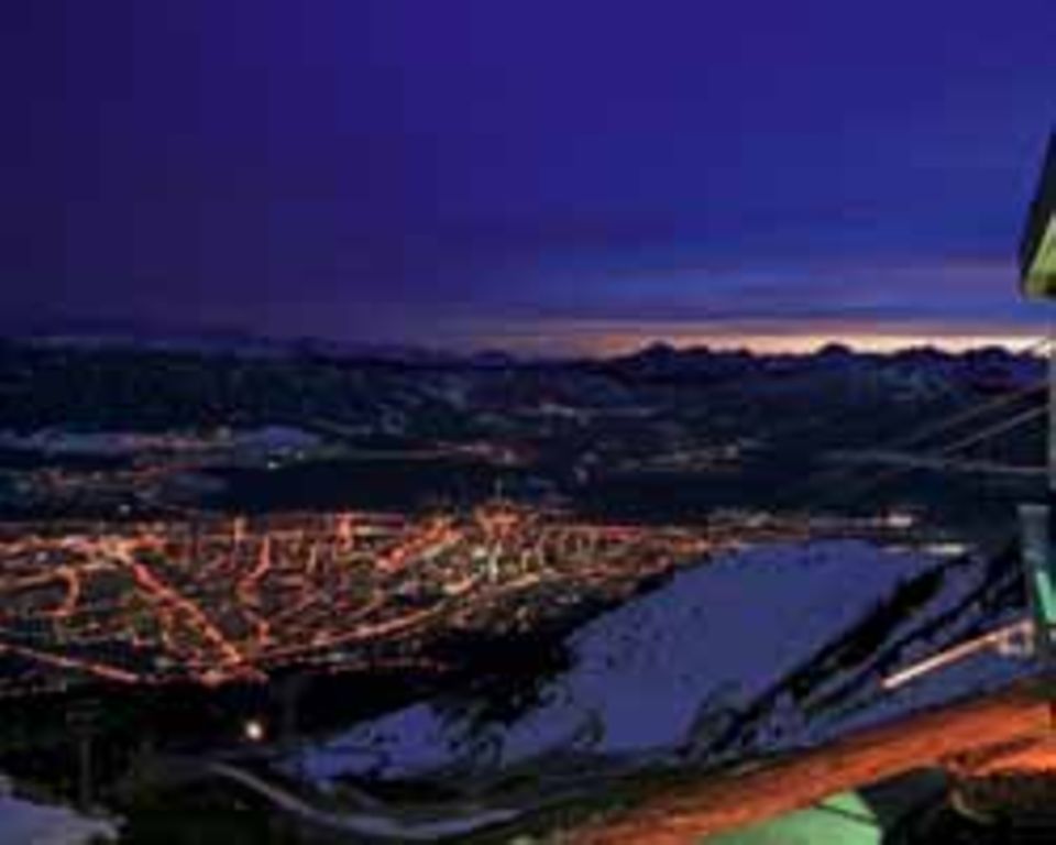 Innsbruck bei Nacht Innsbruck bei Nacht