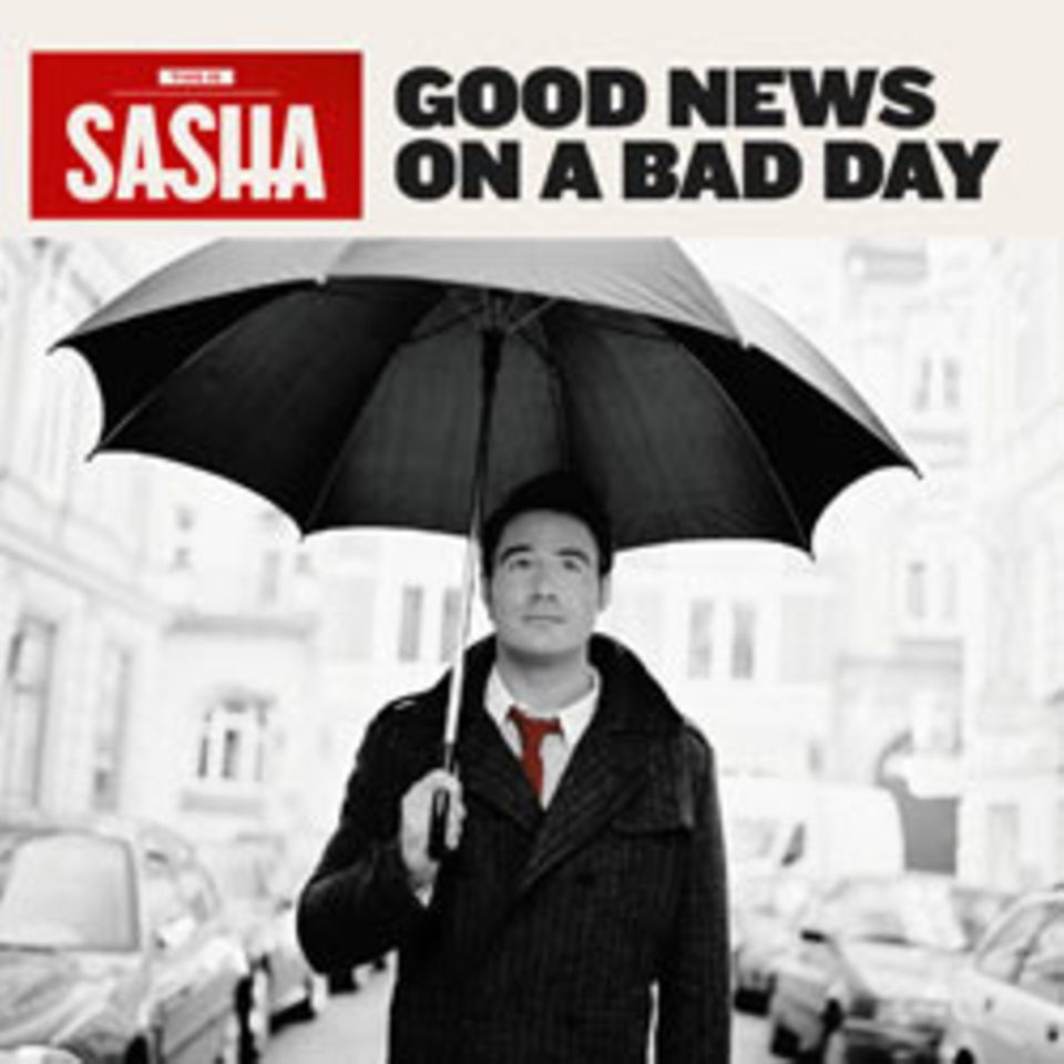 Sashas neues Album "Good News on a Bad Day" erscheint am 27. Februar. Sashas neues Album "Good News on a Bad Day" erscheint am 27. Februar.