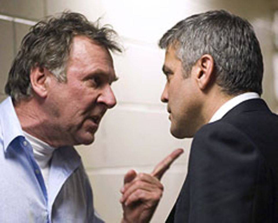 Arthur Edens (Tom Wilkinson) und Michael Clayton (George Clooney)