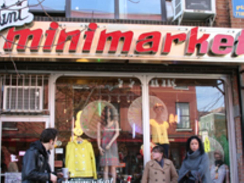 Der Minimarket an der Bedford Avenue Der Minimarket an der Bedford Avenue