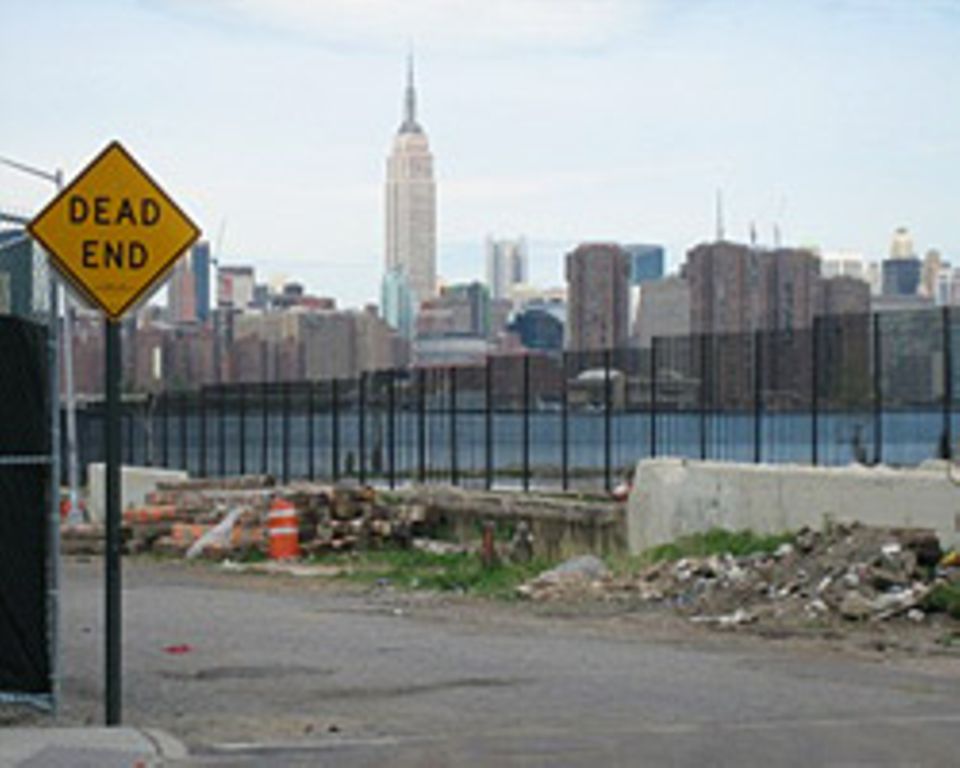 Blick auf Manhattan und das Empire State Building Blick auf Manhattan und das Empire State Building