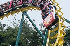 Nichts für zarte Gemüter: Die Looping-Achterbahn "Super Tornado" Nichts für zarte Gemüter: Die Looping-Achterbahn "Super Tornado"