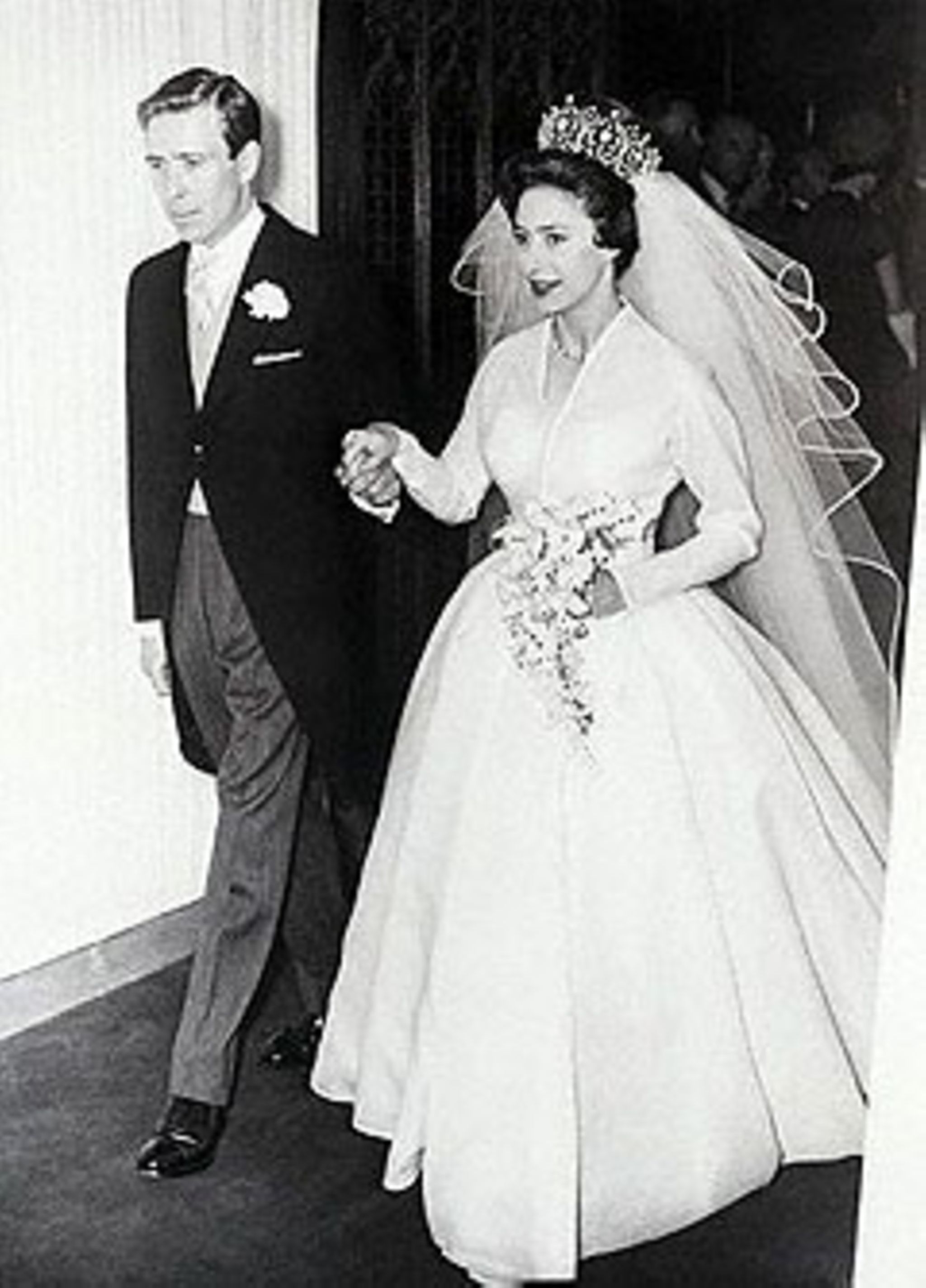 Hochzeitskleid von Jackie Kennedy bei Onassis