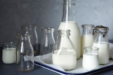 Kalorien und Nährwerte in Milch, Molke, Kefir