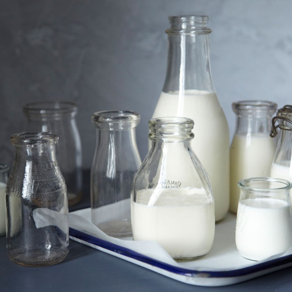 Kalorien und Nährwerte in Milch, Molke, Kefir