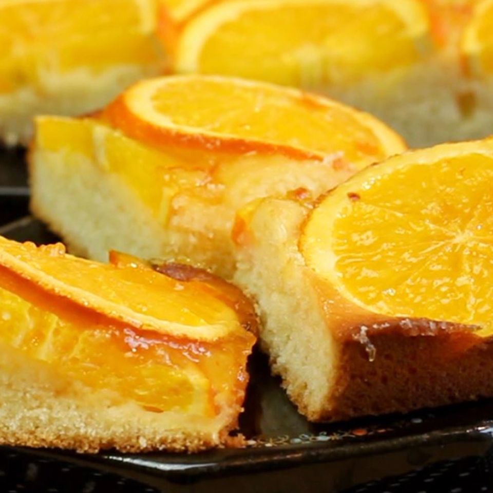 Aromatischer Orangenkuchen