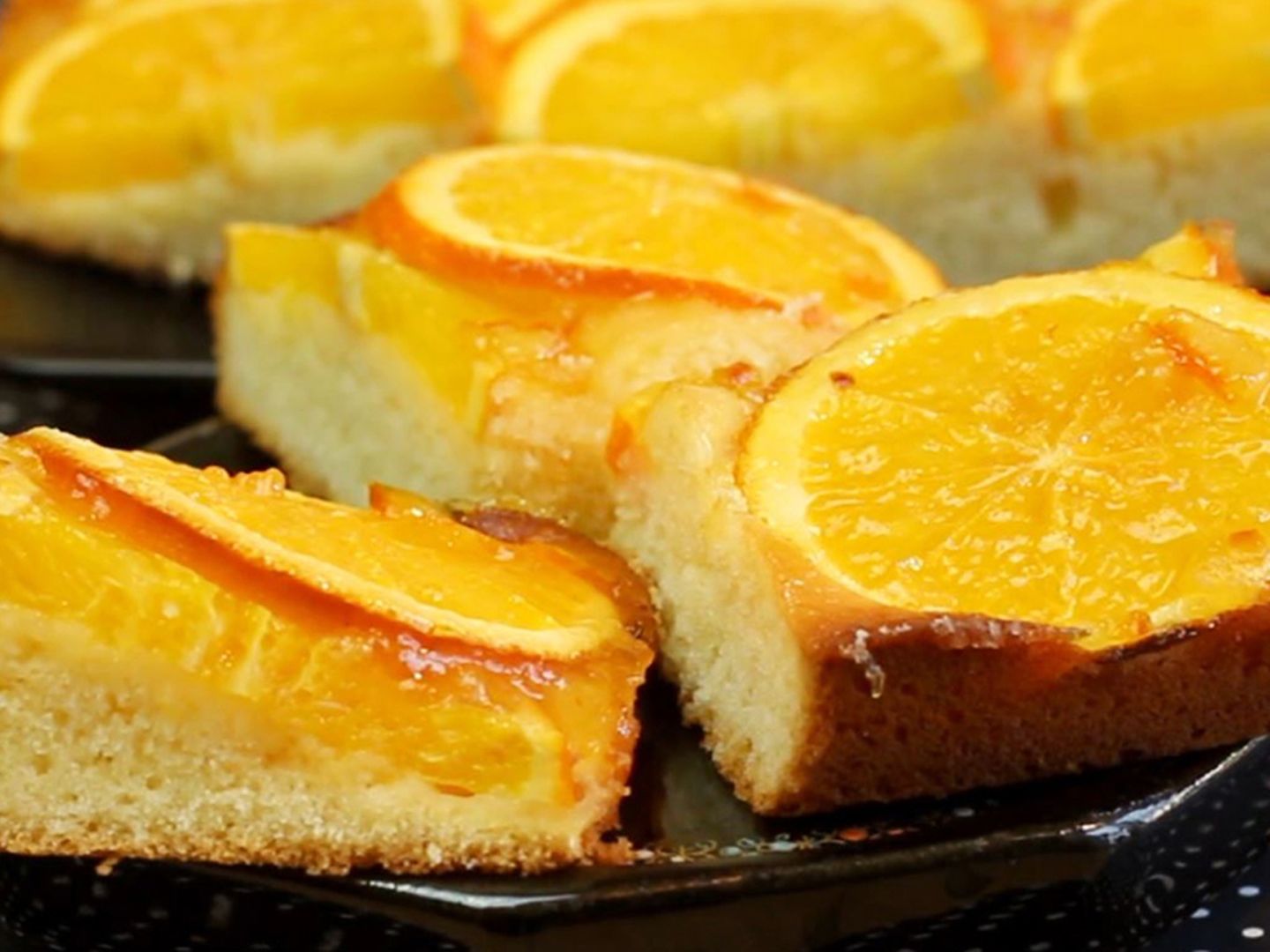 Aromatischer Orangenkuchen