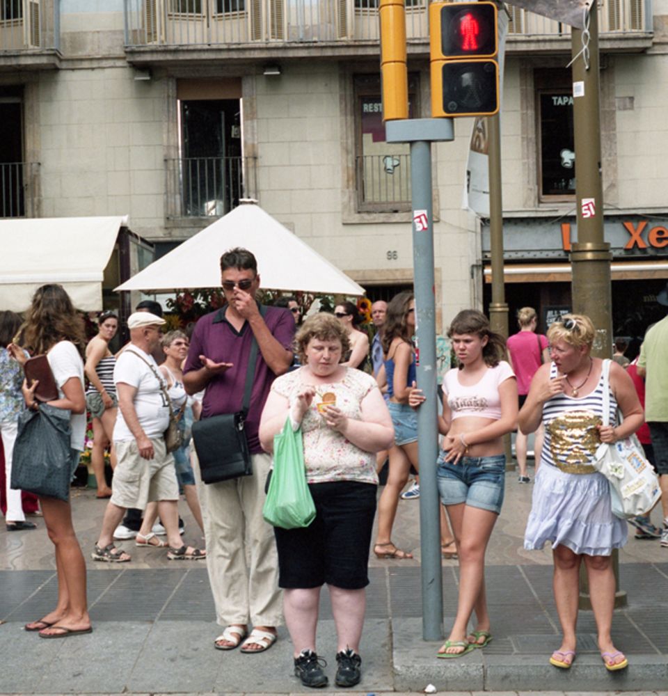 Wie Dicke auf der Straße angestarrt werden Wie Dicke auf der Straße angestarrt werden