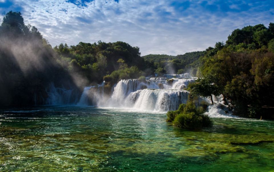 Im Krka-Nationalpark rauscht und braust es