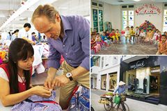 Auf Tuchfühlung: So wird Mode in Vietnam produziert Auf Tuchfühlung: So wird Mode in Vietnam produziert