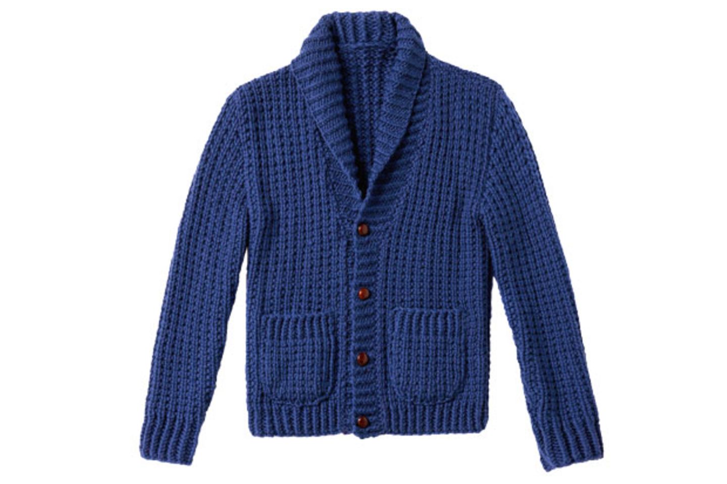 Strickmuster Schalkragen Strickjacke Fur Manner Stricken Brigitte De