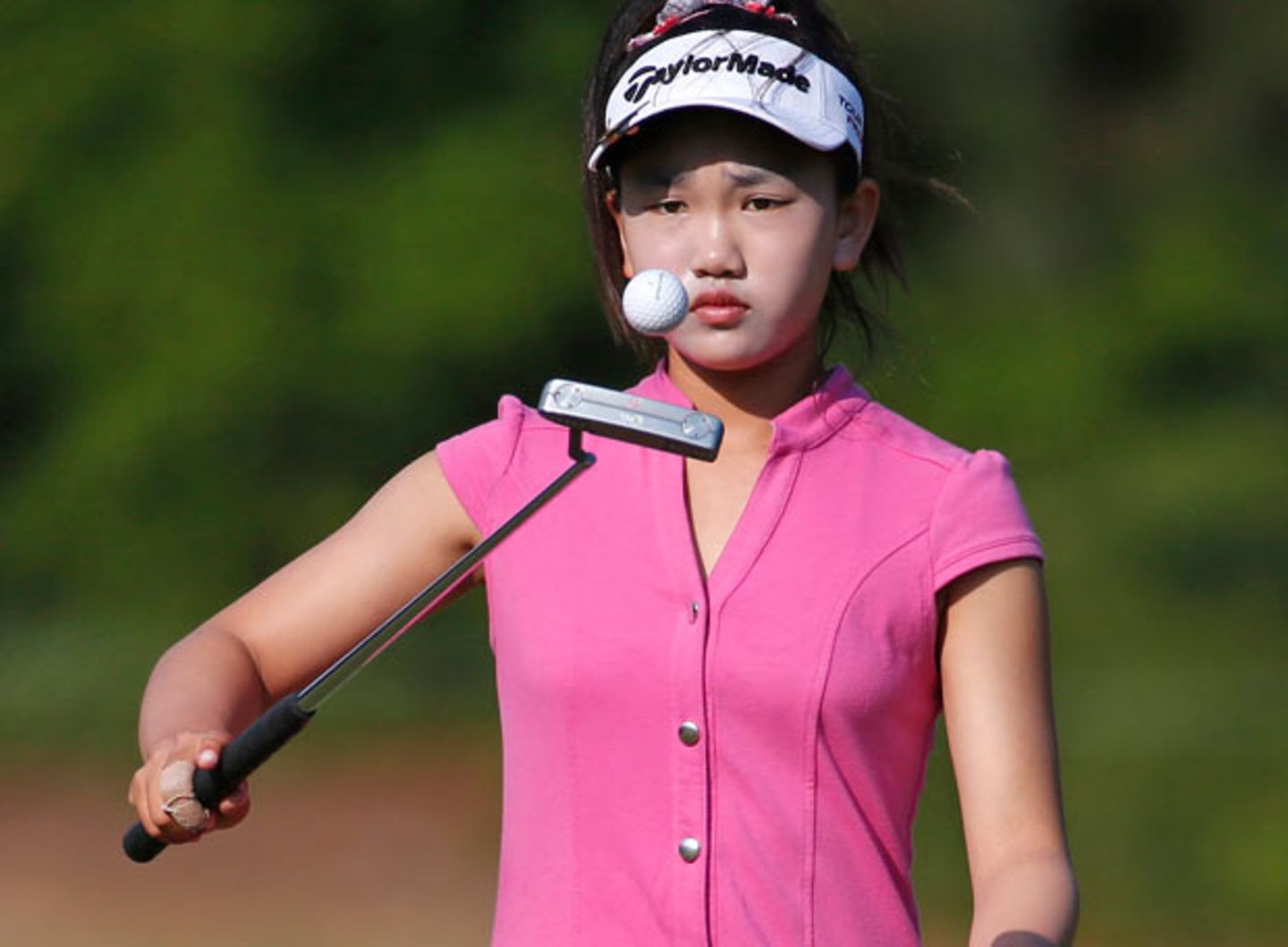 "Ich will Spaß haben und so gut spielen, wie ich kann", sagte die elfjährige Amateurgolferin Lucy Li kurz vor dem Start der 69. US Open in Pinehurst, North Carolina.