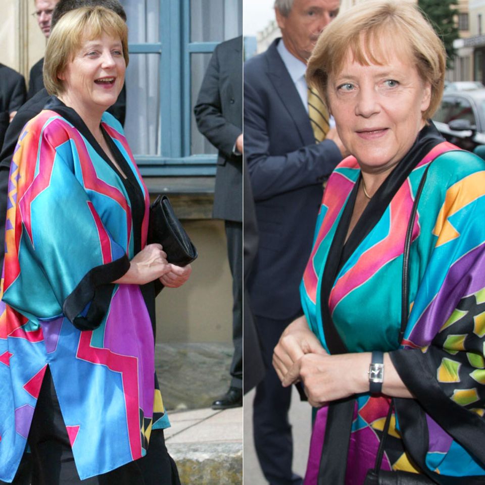Der Kimono der Kanzlerin - warum Angela Merkel dieses Kult-Teil so liebt