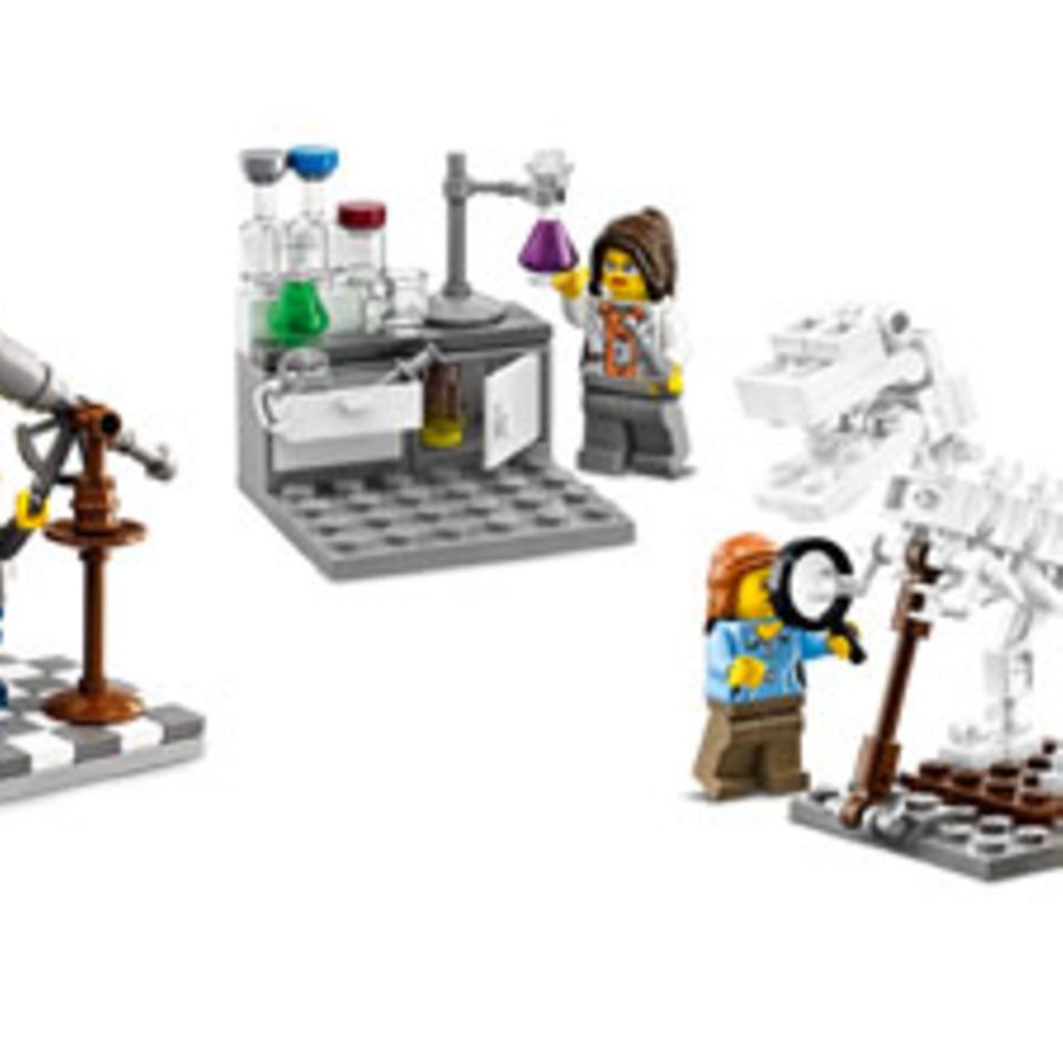 Auch bei Lego gibt's jetzt Wissenschaftlerinnen