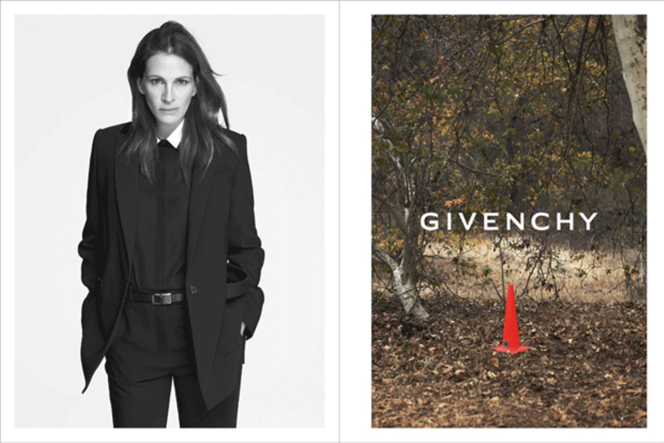 Julia Roberts modelt für Givenchy