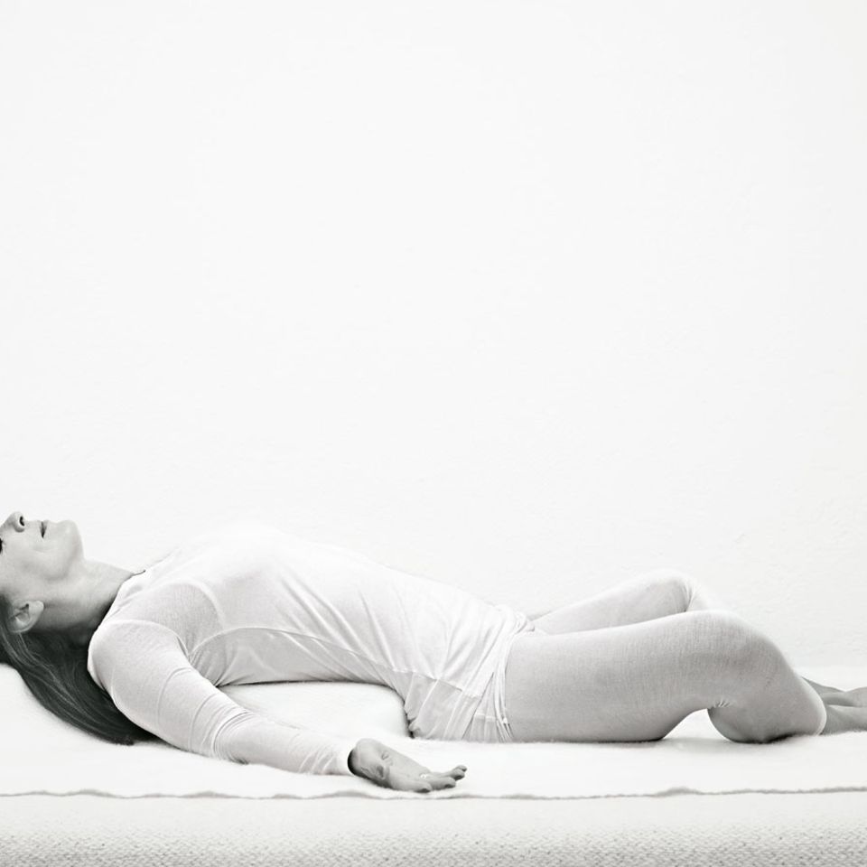 Sanfte Yoga-Übungen zum Einschlafen