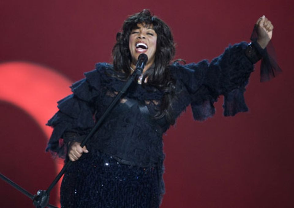 Donna Summer performt beim Nobelpreis-Konzert in Oslo (Dezember 2009) Donna Summer performt beim Nobelpreis-Konzert in Oslo (Dezember 2009)