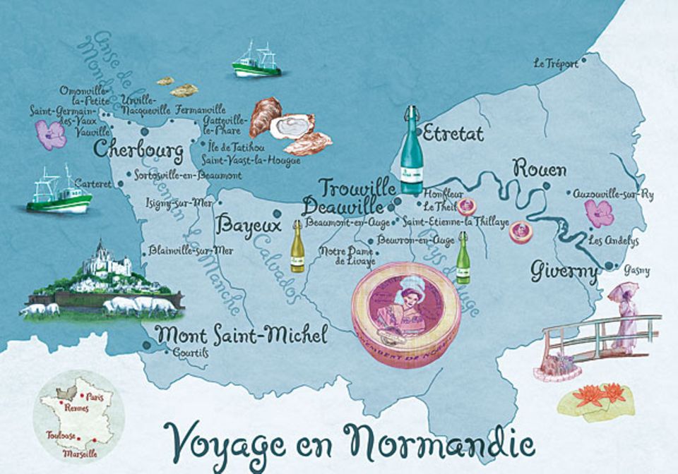Normandie: Urlaub im Schlaraffenland