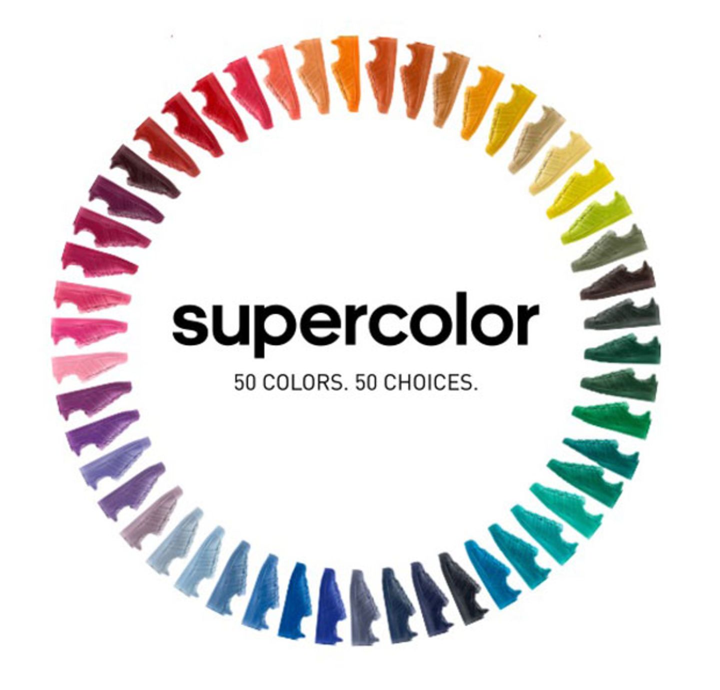 "Adidas Superstar Supercolor" - alle Farben des Regenbogens