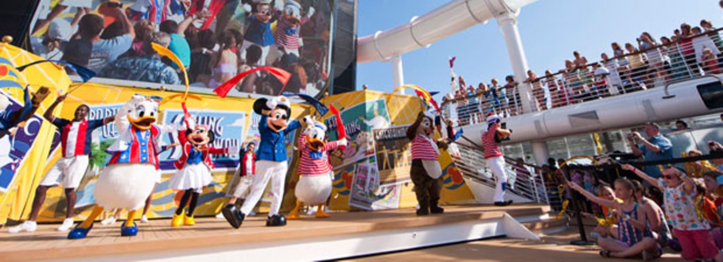 Mit Mickey, Donald und Cinderella in die Bahamas