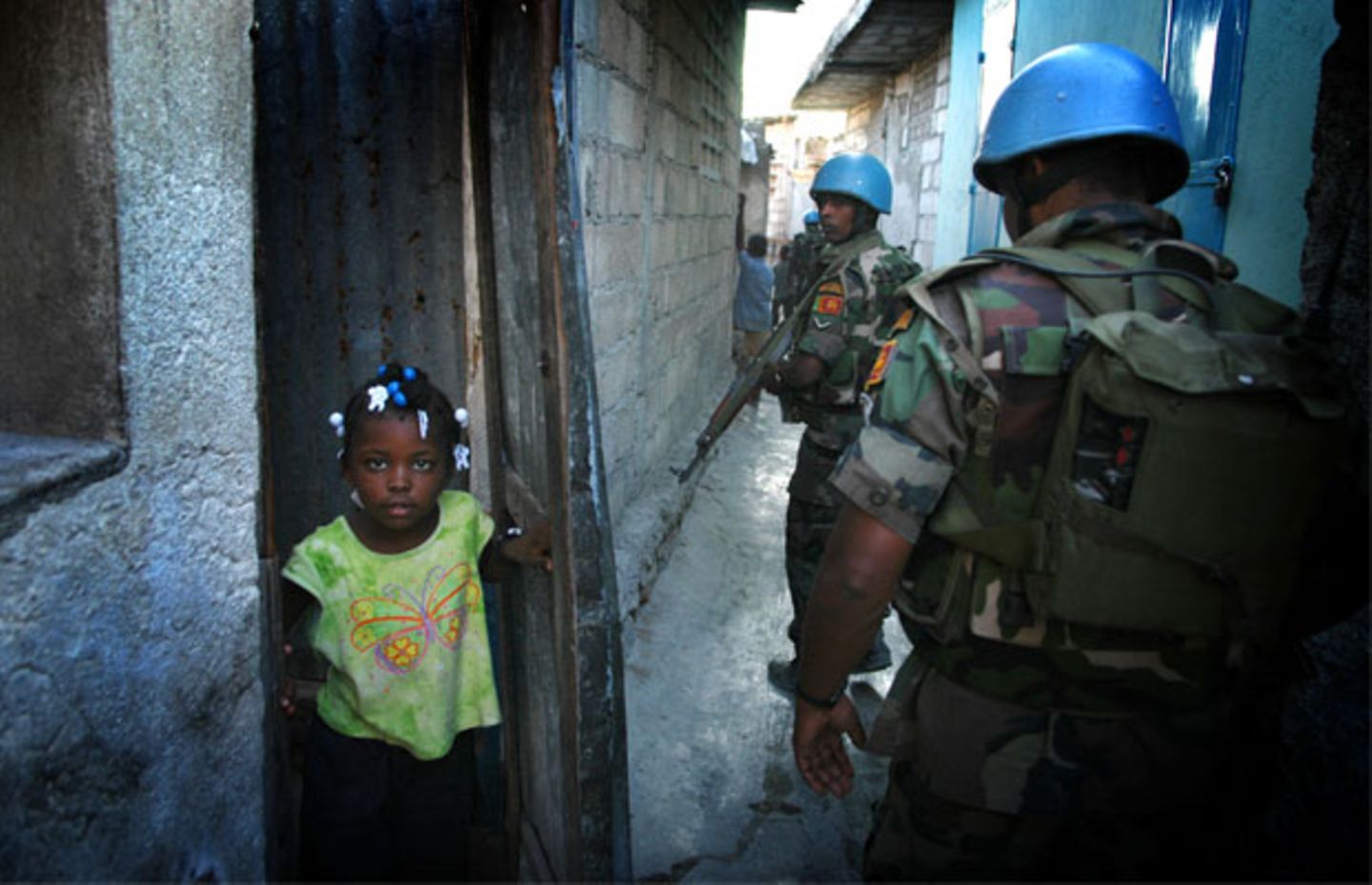 Einem UN-Bericht zufolge haben Blauhelmsoldaten in Haiti mehr als 200 Frauen sexuell ausgebeutet.
