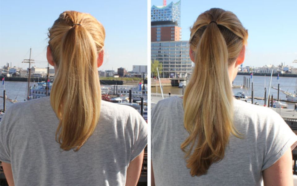 Beauty-Hacks: Dieser Trick lässt jeden Zopf länger aussehen | BRIGITTE.de
