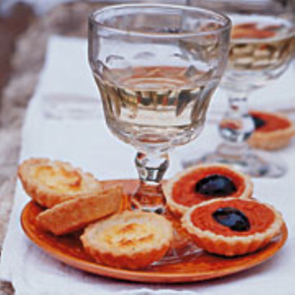 Typisch Frankreich: Snacks zum Wein