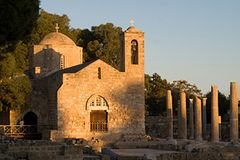 Historisch: Kirche Panagia Chrysopolitissa bei Paphos Historisch: Kirche Panagia Chrysopolitissa bei Paphos