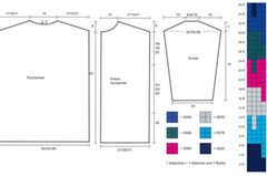 Jacke mit Jacquardmuster stricken - eine Anleitung Jacke mit Jacquardmuster stricken - eine Anleitung