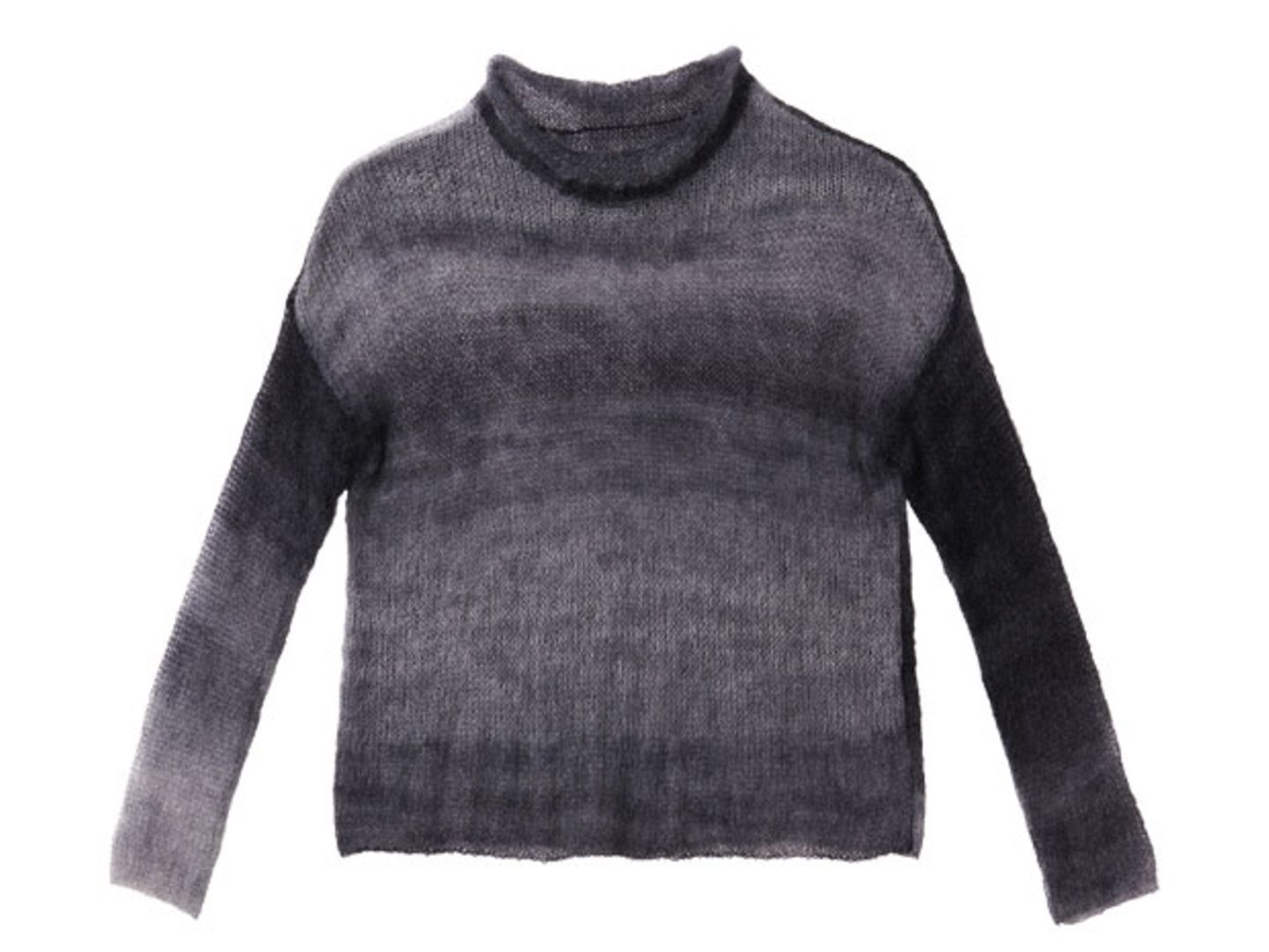 Dünnen Pullover aus Mohair stricken