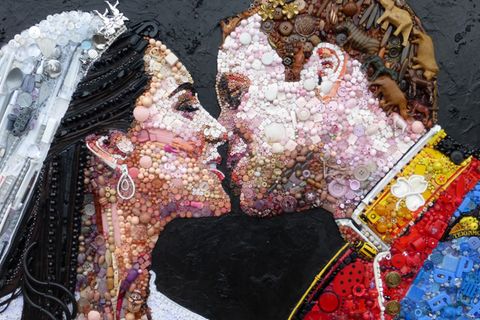 Kunst aus Müll: Klassiker aus Plastik