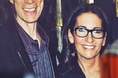 Rolling Stone: Bobbi Brown mit Mick Jagger. Rolling Stone: Bobbi Brown mit Mick Jagger.