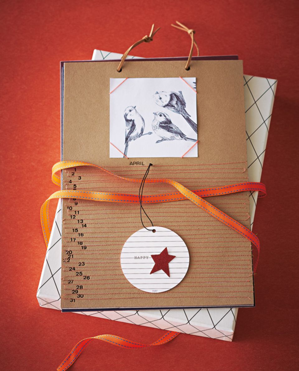 Anleitung: Einen ewigen Kalender basteln - so geht's | BRIGITTE.de