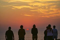 Farbzauber: Sonnenuntergang am Cabo Sardao. Farbzauber: Sonnenuntergang am Cabo Sardao.