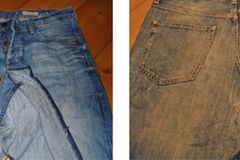 Jeansrock nähen - von der alten Hose zum Rock Jeansrock nähen - von der alten Hose zum Rock