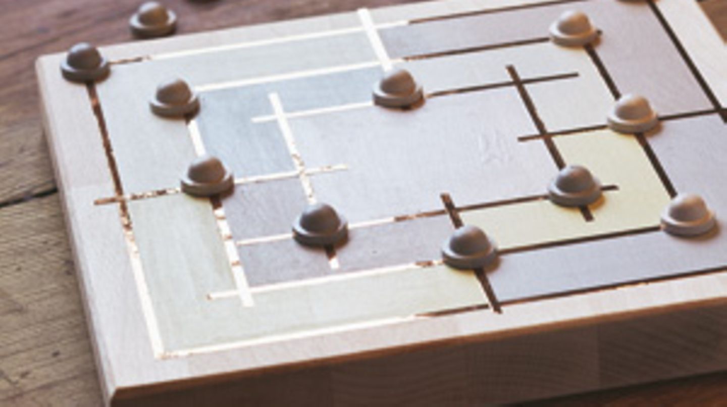 Gesellschaftsspiele: Mühlespiel selber bauen - eine Anleitung | BRIGITTE.de