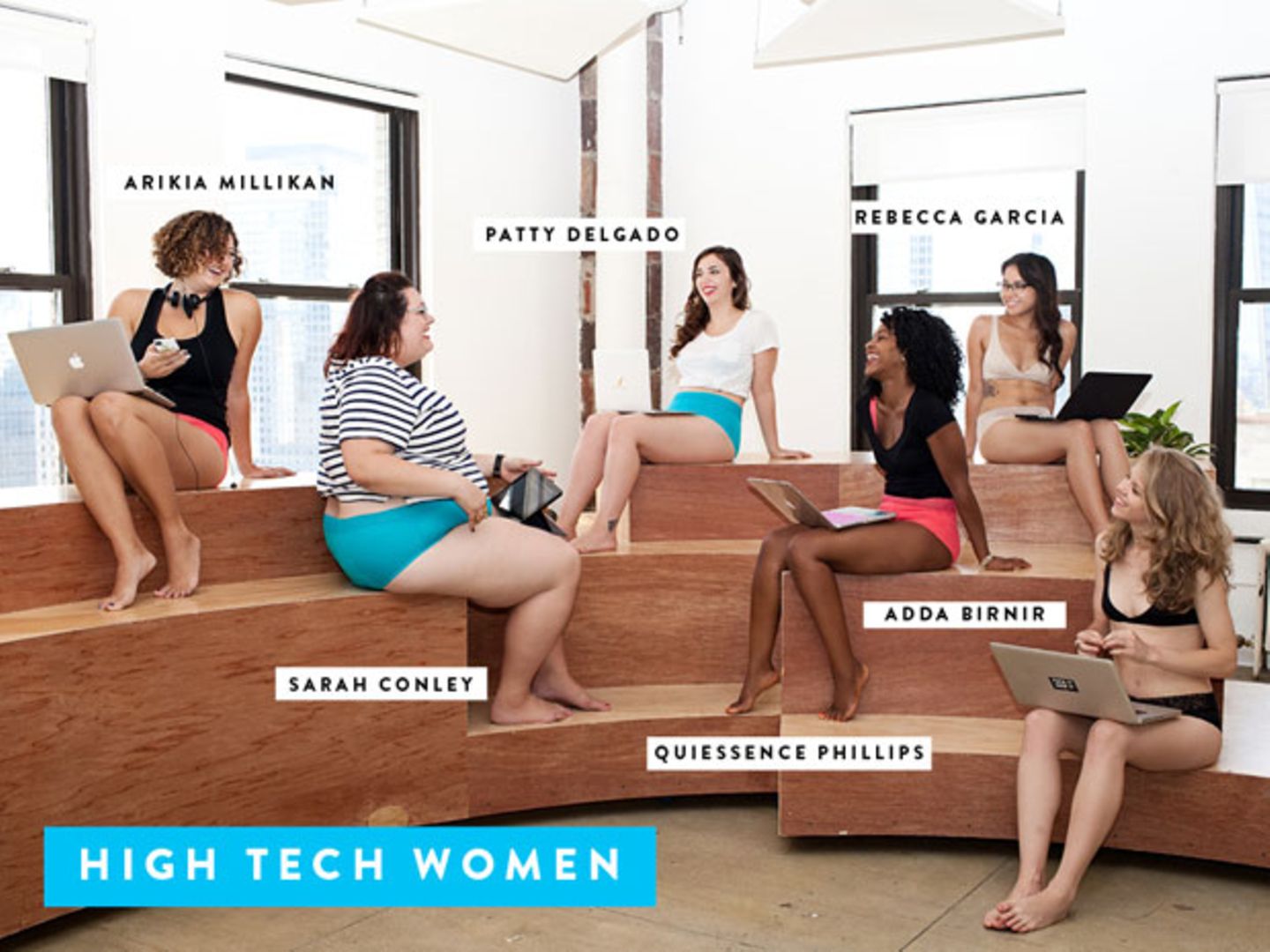 Für diese Unterwäsche modeln echte Frauen aus dem Tech-Business