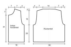 Kinderweste mit Perlmuster stricken Kinderweste mit Perlmuster stricken